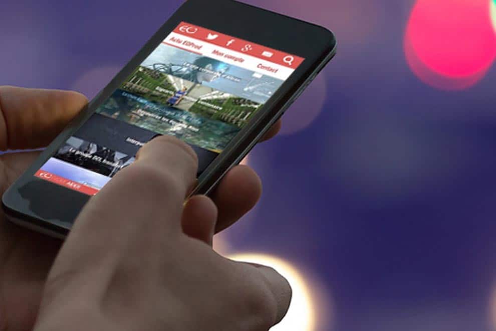 Application mobile EOProd
